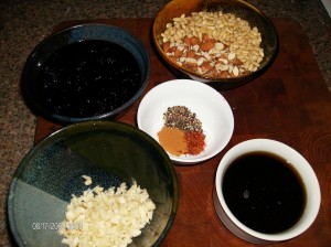 jimli spice with garlic prunes nuts