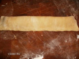 folded stuffed dough