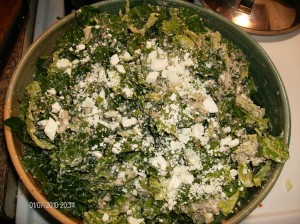 Cabbage w spice cheese