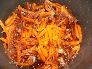 carrots spices honey start