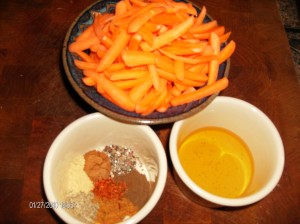 carrots w spices