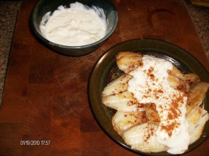 fish with sesame and yogurt