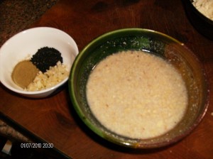 nuts to vinegar next to spices