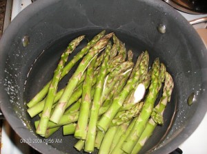 aperagus blanching