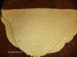 foulded dough