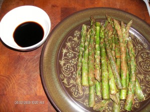 fried asperagus