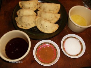 cheese dumplings with sweets