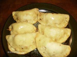 dumpling with butter